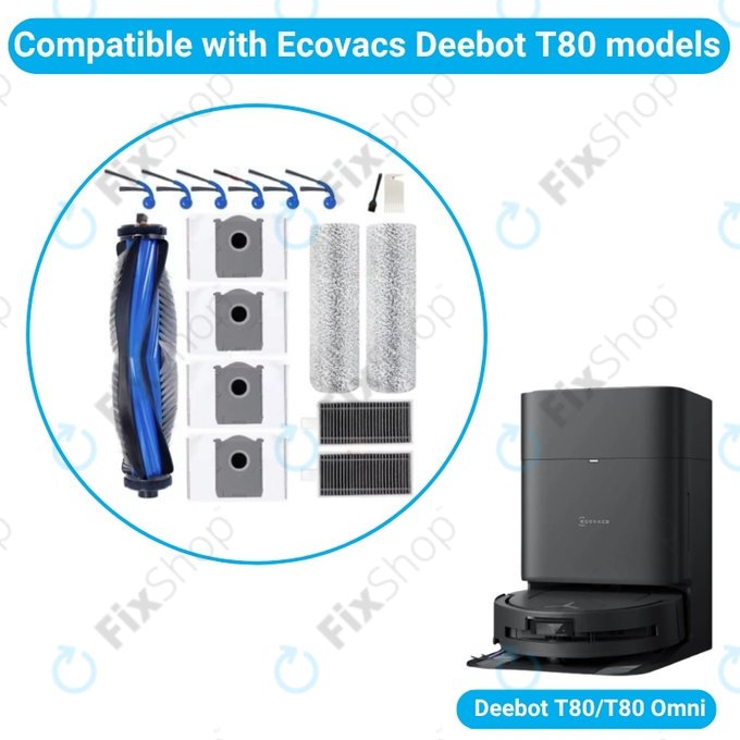 Ecovacs T80 Omni, T80 - Complete set