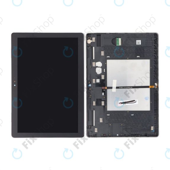 Lenovo Tab M10 TB-X605F, TB-X605N, TB-X605M - LCD Display + Touch Screen + Frame (Black) TFT