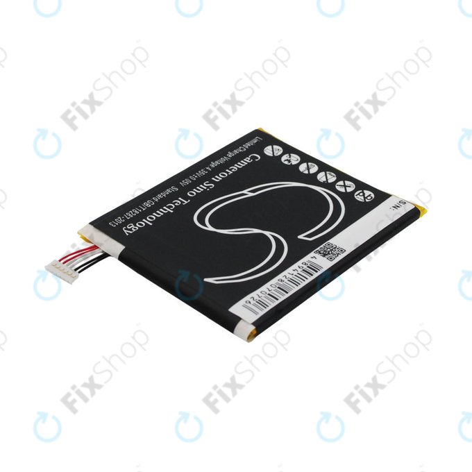 Battery for HTC EVO One, 2000mAh, Li-Pol, 3.8 V, BJ75100, HQ