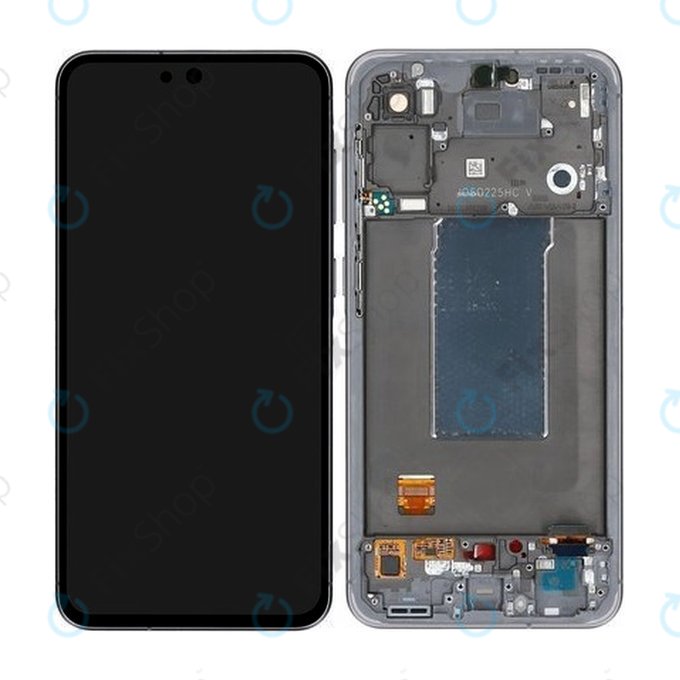 Samsung Galaxy A56 A566E - LCD Display + Touch Screen + Frame (Awesome Graphite) - GH82-36829A Genuine Service Pack