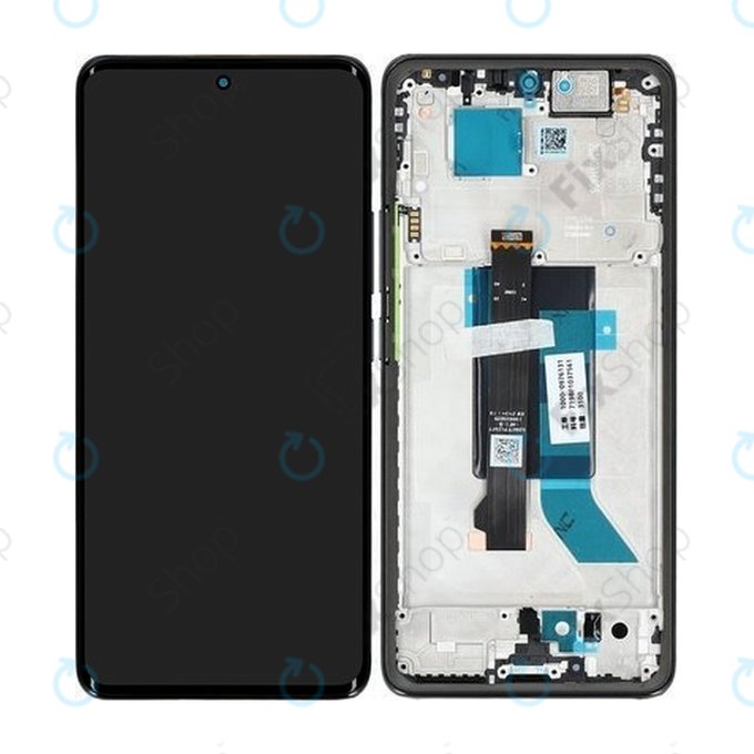 Xiaomi Redmi Note 14 Pro 5G 24090RA29G - LCD Display + Touch Screen + Frame (Midnight Black) - 56002300O1600 Genuine Service Pack