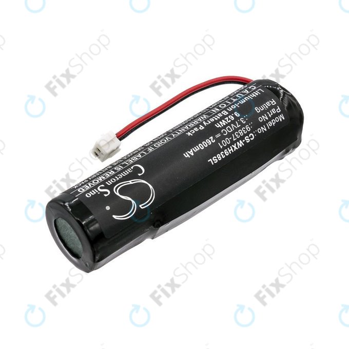 Battery for Wahl Beretta Black Stealth, Designer, 2600mAh, Li-Ion, 3.7V, 93837-001, HQ