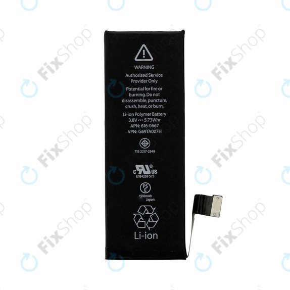 Battery for iPhone 5C, 1510mAh