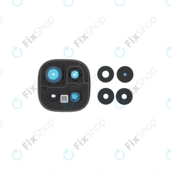 Back Rear Camera Lens with Frame for Xiaomi Redmi Note 15 Pro 5G, Black