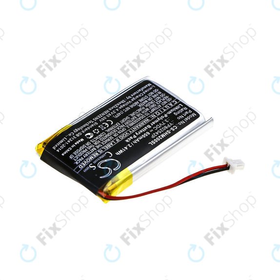 Battery for Sena SMH-10s, SMH-20s, 650mAh, Li-Pol, 3.7V, YP802542P, HQ