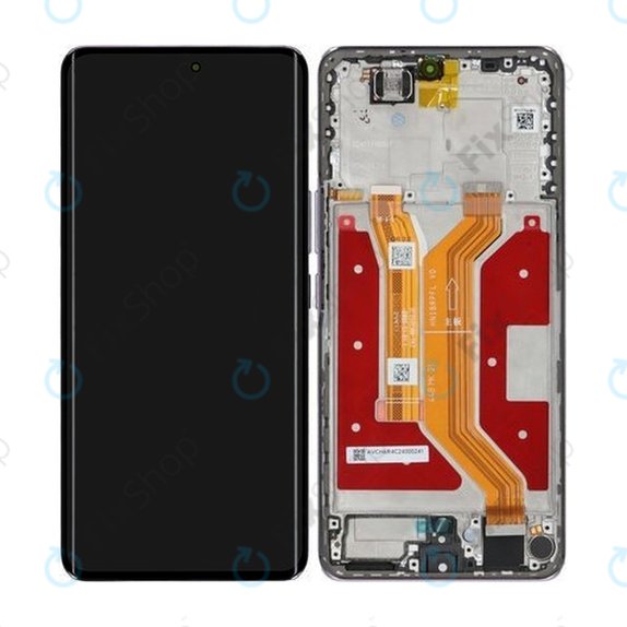 Honor Magic7 Lite - LCD Display + Touch Screen + Frame (Titanium Purple) - 0235AMMP Genuine Service Pack