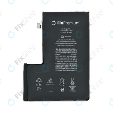 Apple iPhone 12 Pro Max Battery A2466 3687mAh FixPremium FixShop