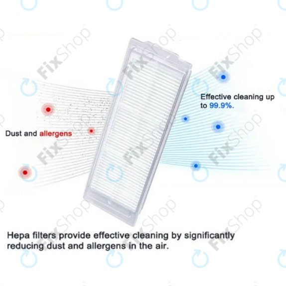 Replacement set for Xiaomi Mi Robot Vacuum Mop 2 Pro, 2 Lite (1x Main brush, 2x Filter, 2x Side brush, 2x Mop cloth)