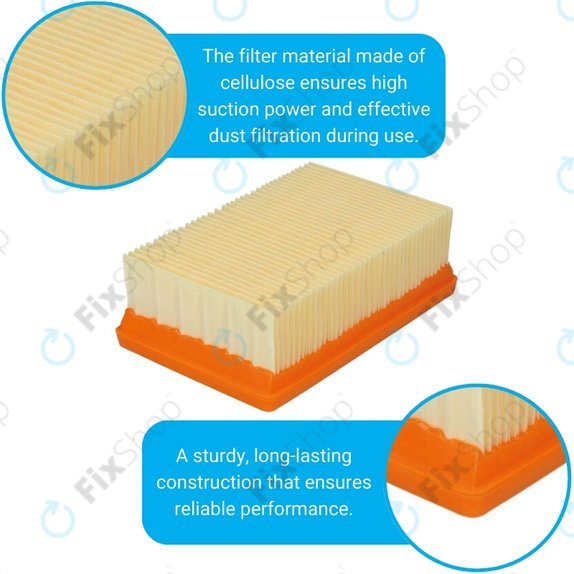 Kärcher WD-series, MV-series, KWD-series - Flat Filter