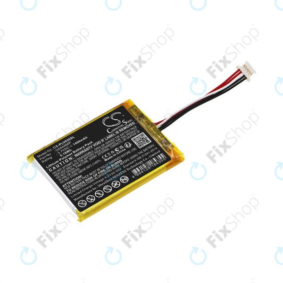 Battery for Polar V650, 1400mAh, Li-Pol, 3.7V, G484466P, HQ
