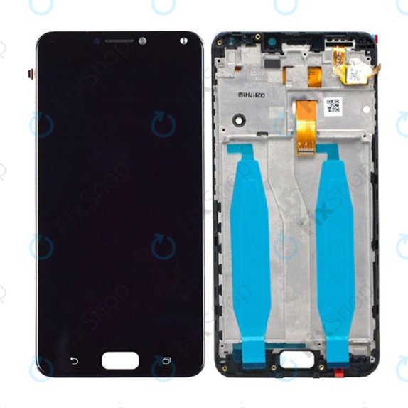 Asus Zenfone 4 Max ZC520KL (X00HD) - LCD Display + Touch Screen + Frame (Black) Genuine Service Pack