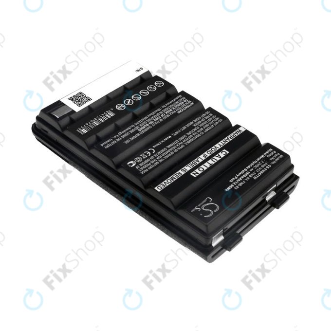 Battery for Standard Horizon HX600S, Vertex VX-427, 1800mAh, Ni-MH, 7.2V, FNB-V57H, HQ