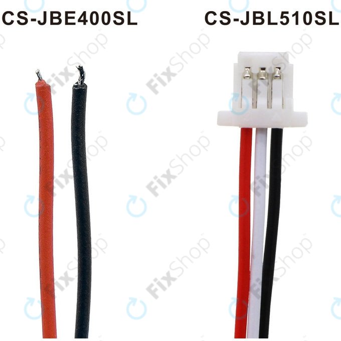 Battery for JBL Tune 510BT, 450mAh, Li-Pol, 3.7V, 02-553-3494, HQ
