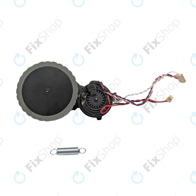 Wheel with Motor, Left, Black for iRobot Roomba Combo 111, Roomba Combo 113