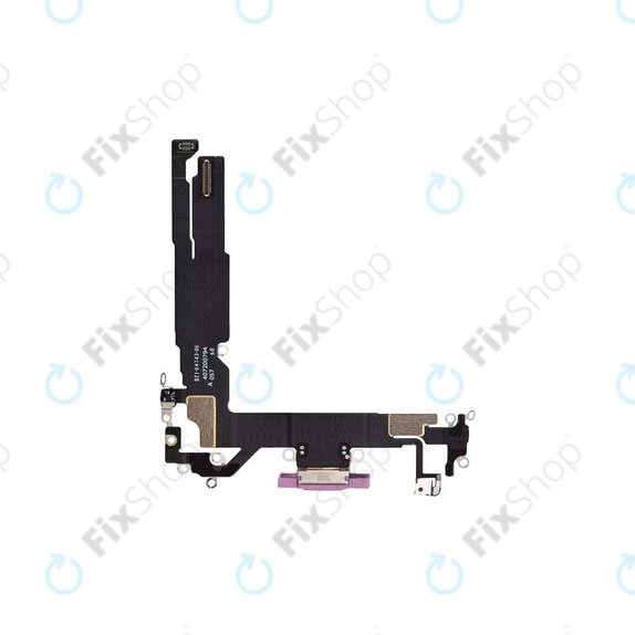 Apple iPhone 16 - Charging Connector + Flex Cable (Pink)