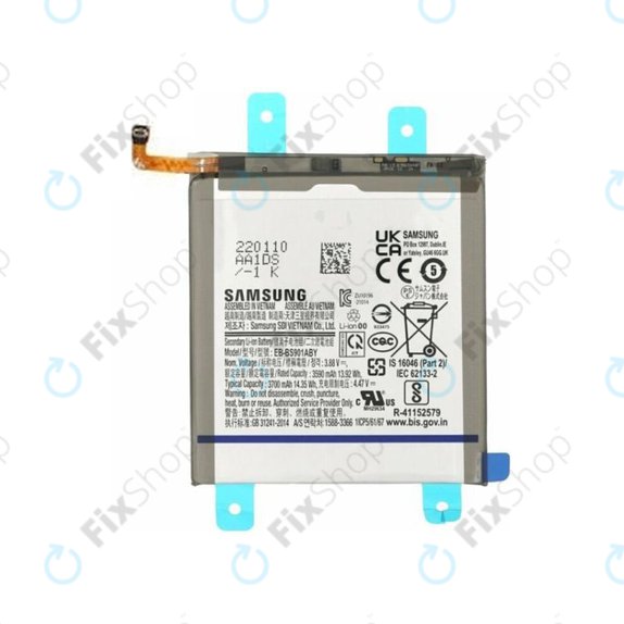 Samsung Galaxy S22 S901B - Battery EB-BS901ABY 3700mAh - GH82-27494A Genuine Service Pack