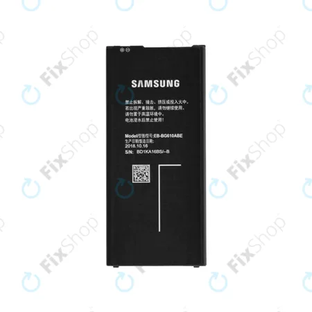 Samsung Galaxy J4 Plus (2018), J6 Plus J610F (2018) - Battery EB-BG610ABE 3300mAh - GH43-04670A Genuine Service Pack