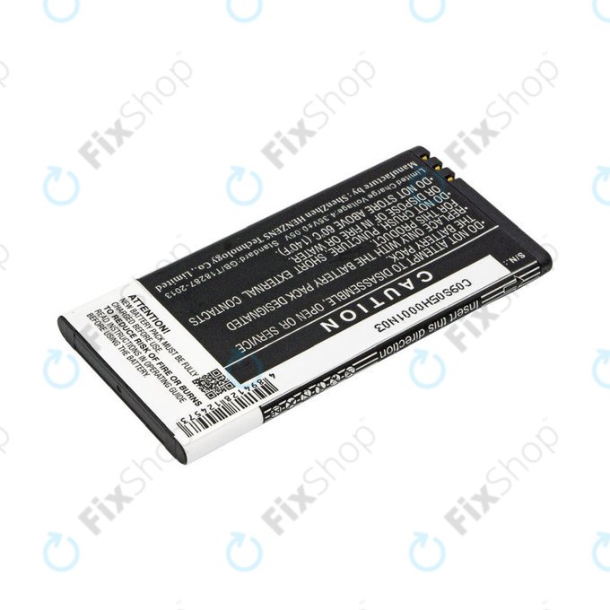 Battery for Nokia Lumia 730, 2200mAh, Li-Ion, 3.8V, BL-T5A, HQ