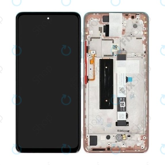 Xiaomi Mi 10T Lite 5G - LCD Display + Touch Screen + Frame (Rose Gold Beach) - 5600050J1700 Genuine Service Pack
