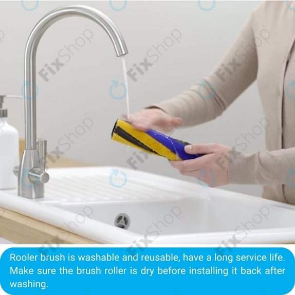Dyson V11, V12, V15, V15s Detect Submarine - Slim Fluffy Soft Roller Cleaner Head Main Brush