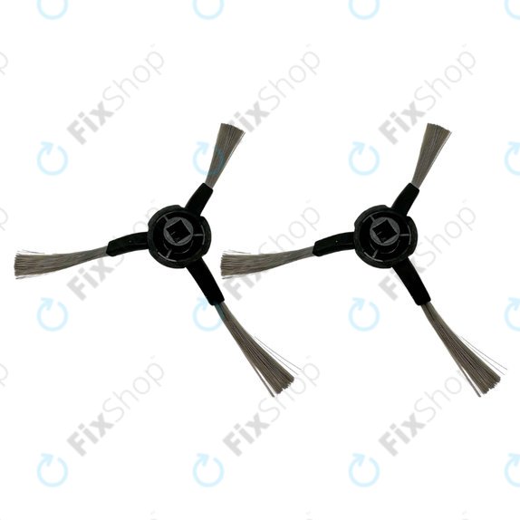Side Brush, 2pcs, Black for Xiaomi Dreame S10, S10 Pro, Dreame Bot L10 Ultra, L10s Pro Ultra, Mi Robot Vacuum X10+