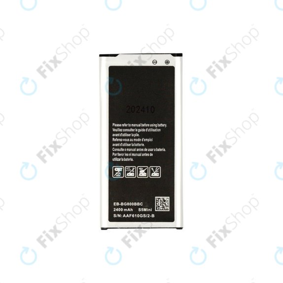 Samsung Galaxy S5 Mini G800F - Battery EB-BG800BBC 2400mAh