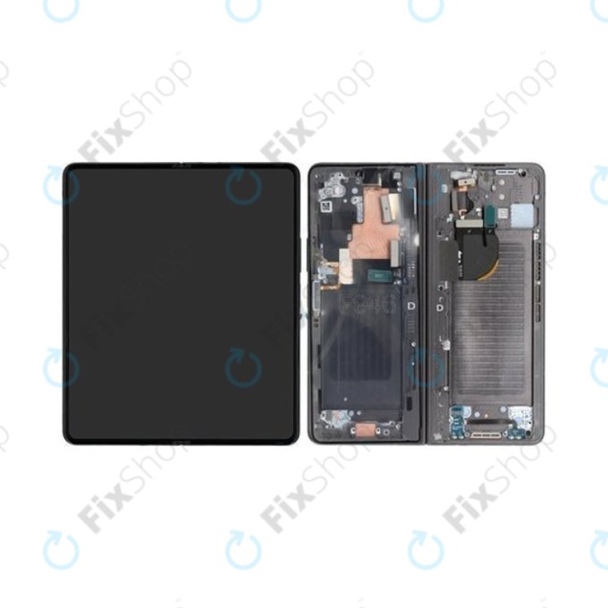 Samsung Galaxy Z Fold 5 F946B - LCD Display + Touch Screen + Frame (Gray) - GH82-31842D Genuine Service Pack