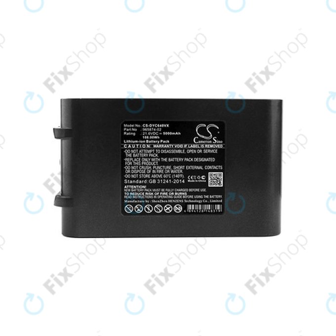 Dyson DC-series, V6 - Battery 965874-02 Li-Ion 21.6V 5000mAh HQ