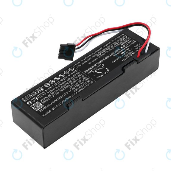 Battery for ETA Navaggio 2228, Cecotec Conga 3290, 3490, 3890, 3200mAh, Li-Ion, 14.4V, 49CE1533, HQ