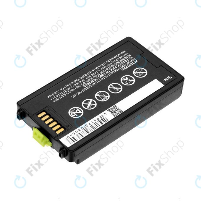 Battery for Symbol, Zebra MC3100, MC3190, 2500mAh, Li-Pol, 3.7V, BTRY-MC31KAB02, HQ
