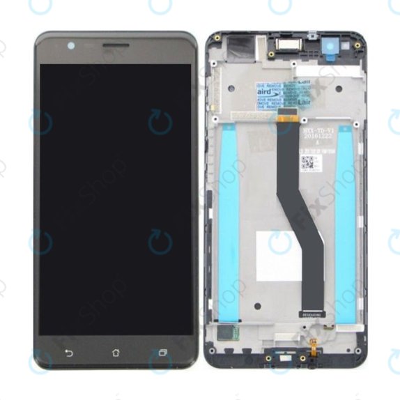 Asus Zenfone 3 Zoom S ZE553KL (Z01HDA) - LCD Display + Touch Screen + Frame (Navy Black) - 90AZ01H3-R20020, 90AZ01H3-R20010 Genuine Service Pack