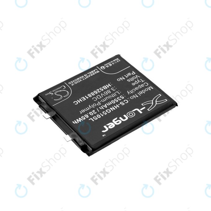Battery for Honor Magic 5 Pro, 5350mAh, Li-Pol, 3.86V, HB526881EHC, HQ