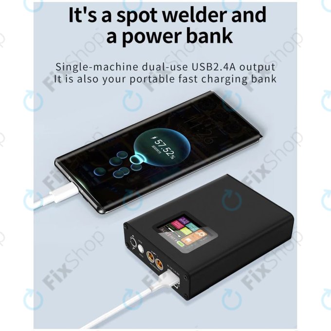 Docreate SW - Portable Spot Welding Machine with Digital Display (5000mAh)