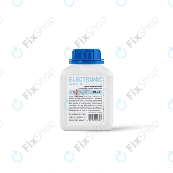 Demineralized Water for Electronics, 500 ml