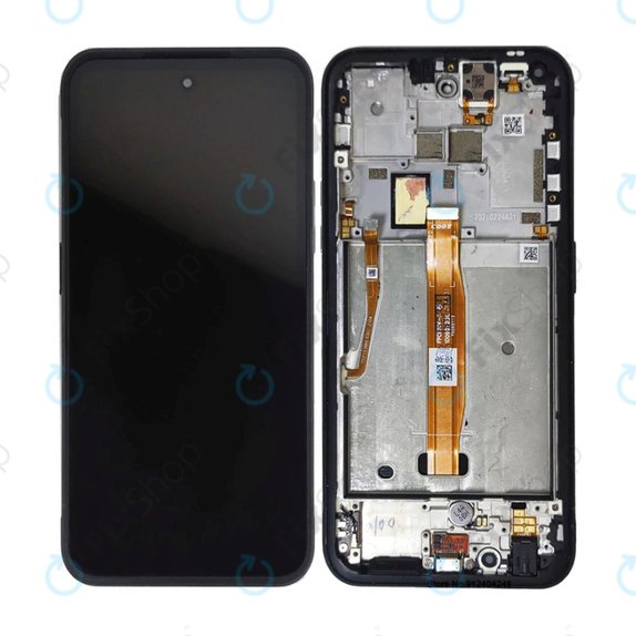 Nokia XR20 TA-1368 TA-1362 - LCD Display + Touch Screen + Frame (Granite Gray) TFT