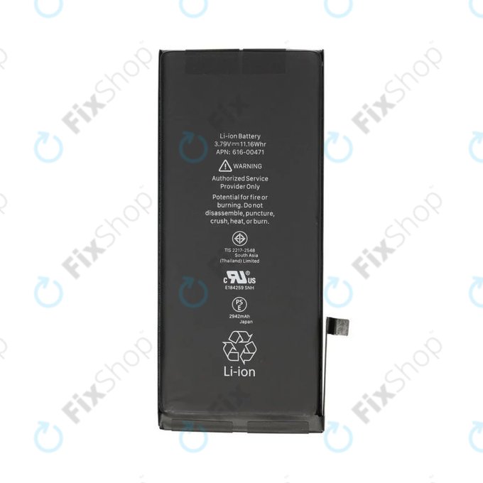 Apple iPhone XR ブラック バッテリー85% Apple iPhone XR - Battery 2942mAh | FixShop