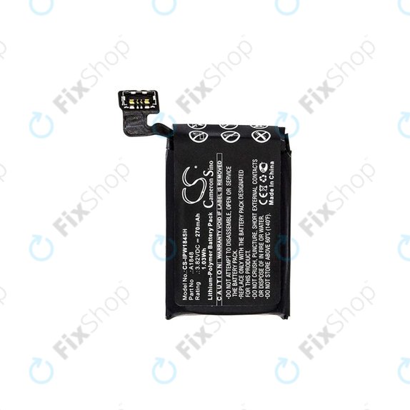 Apple Watch 3 38mm - Battery A1848 (GPS + Cellular Version) 270mAh HQ