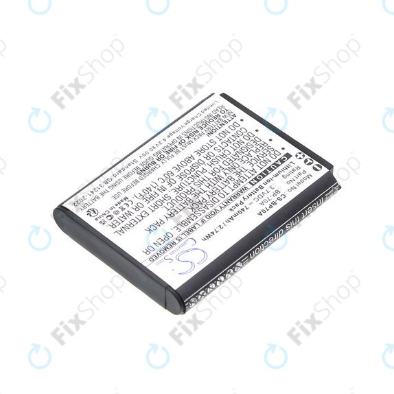 Battery for Samsung ES, ST, 740mAh, Li-Ion, 3.7V, BP-70A, HQ