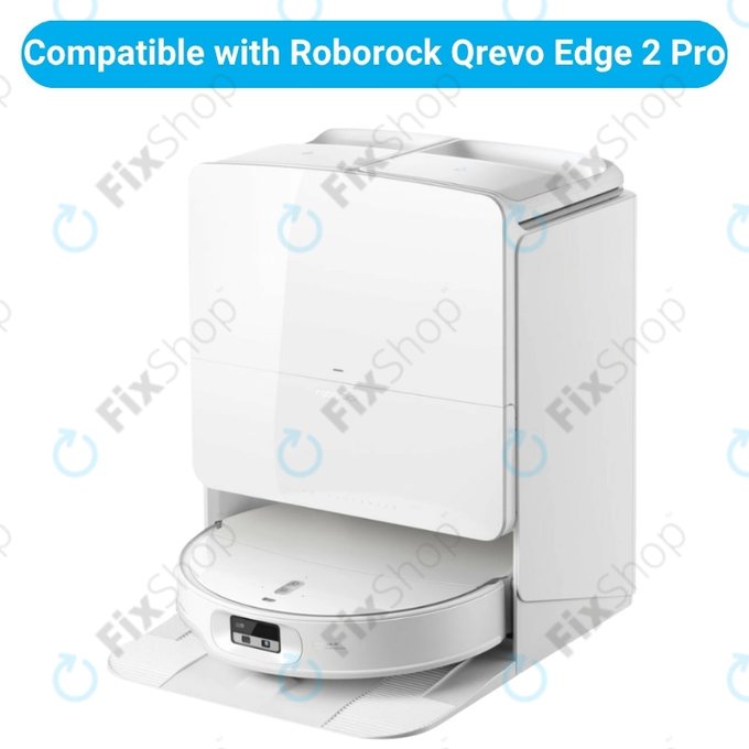 Replacement set for Roborock Qrevo Edge 2 Pro (2x Main brush, 4x Filter, 4x Side brush)