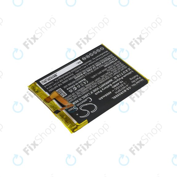 Battery for Blackview BV5500, 4000mAh, Li-Pol, 3.85V, 416078PH, HQ