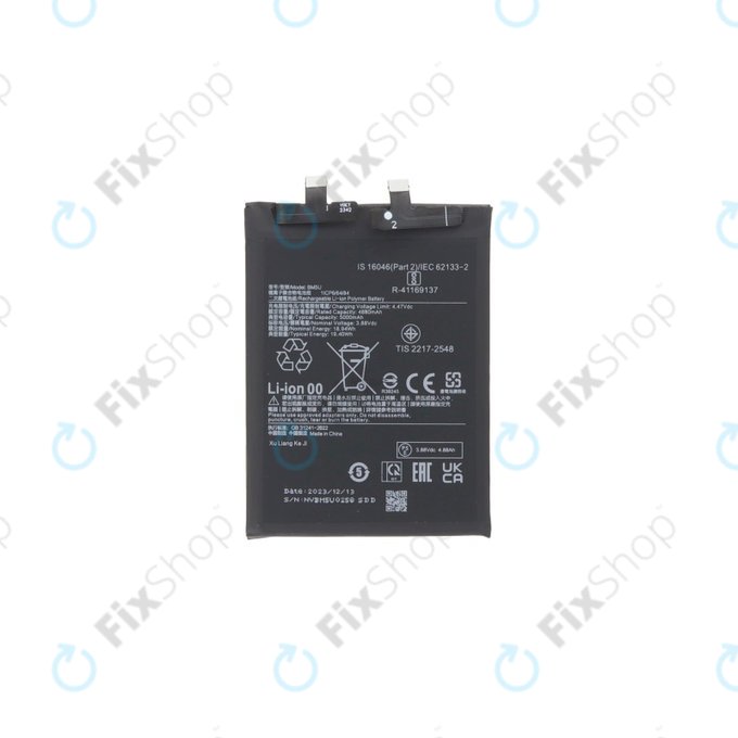 Xiaomi Redmi Note 13 Pro+ 23090RA98C - Battery BM5U 5000mAh