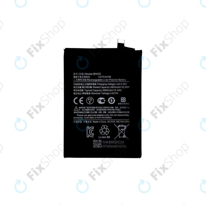 Xiaomi Redmi Note 11, Note 11S - Battery BN5D 4900mAh