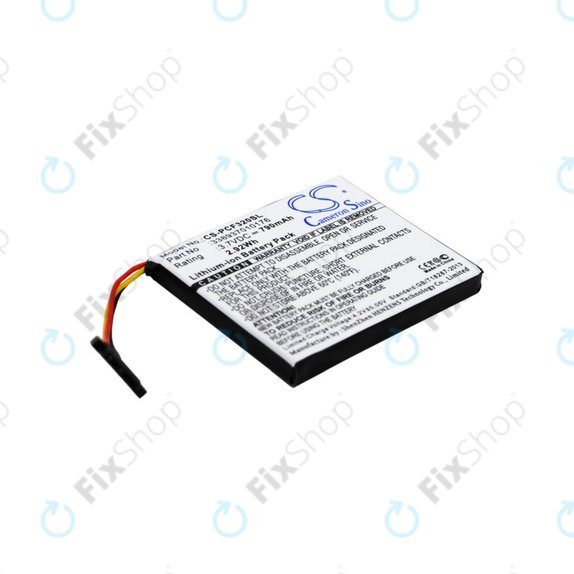 Battery for Pioneer AVIC-F320BT, 790mAh, Li-Ion, 3.7V, 338937010176, HQ