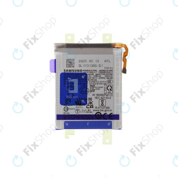 Battery for Samsung Z Flip7 FE, Sub, EB-BF742ABE, GH82-37737A, Genuine Service Pack