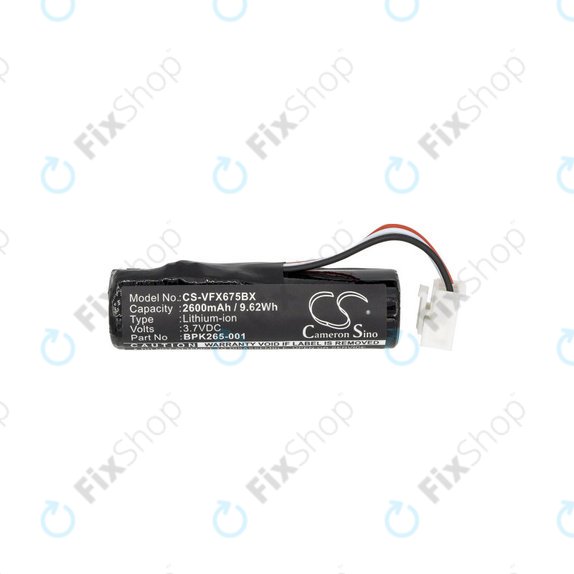 Battery for Verifone Vx675, Vx690, C680, 2600mAh, Li-Ion, 3.7V, BPK260-001, HQ