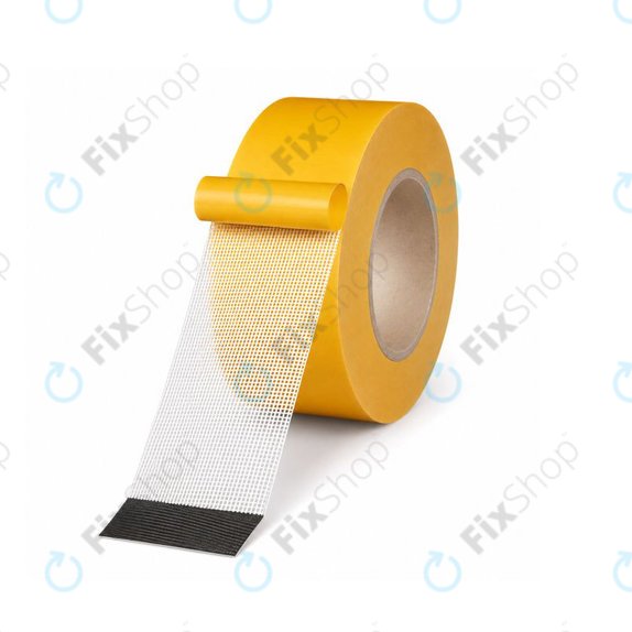 Double-sided mesh adhesive tape, 20mm x 20m, transparent