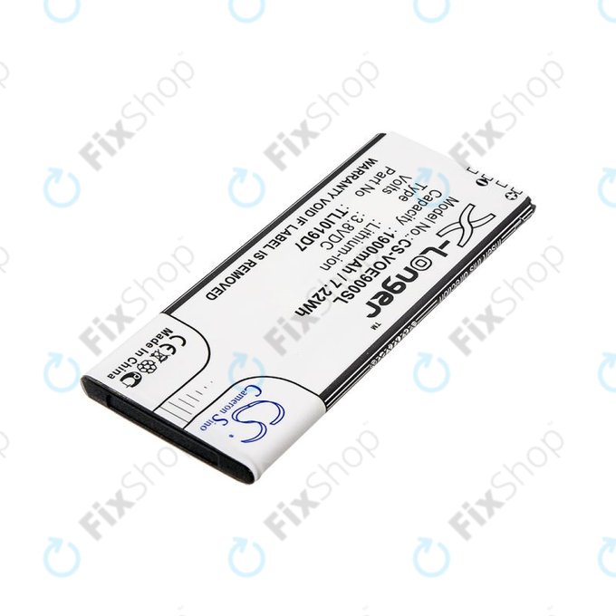 Battery for Alcatel 1 Dual Sim, TCL 5033, Vodafone VFD, Telstra, 1900mAh, Li-Ion, 3.8V, TLI019D7, HQ