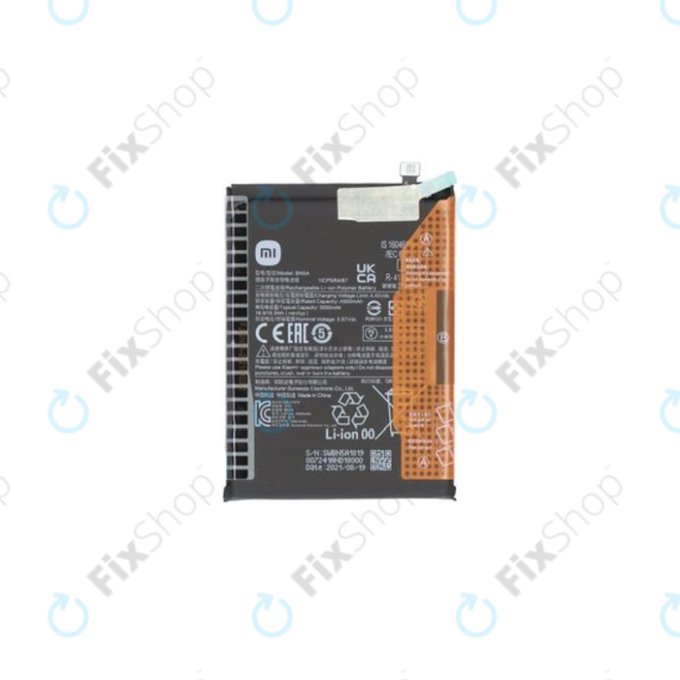 Xiaomi Poco M3 Pro, Redmi 10, Redmi Note 10 5G - Battery BN5A 5000mAh - 460200006L5Z Genuine Service Pack