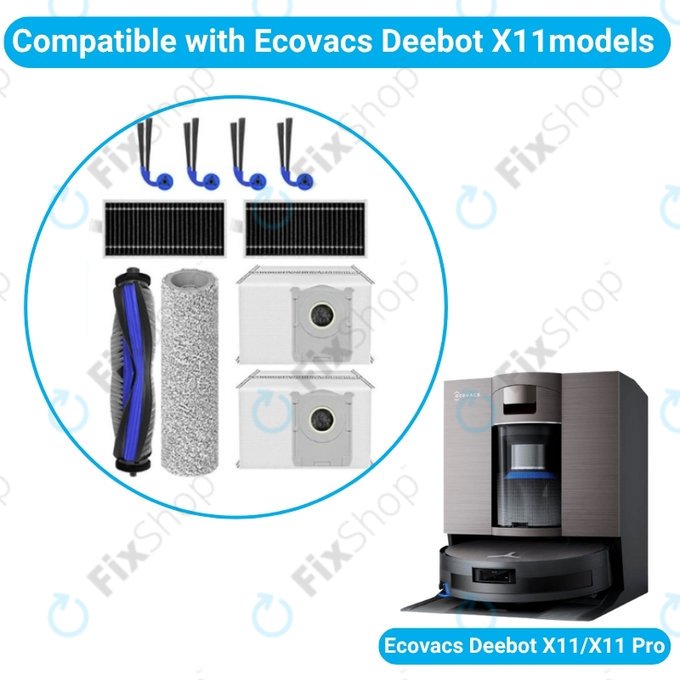 Ecovacs X11 Pro, X11 - Complete set