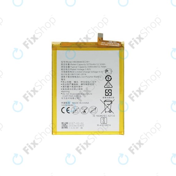 Huawei Honor 6X (BLN-L21) - Battery HB386483ECW 3340mAh
